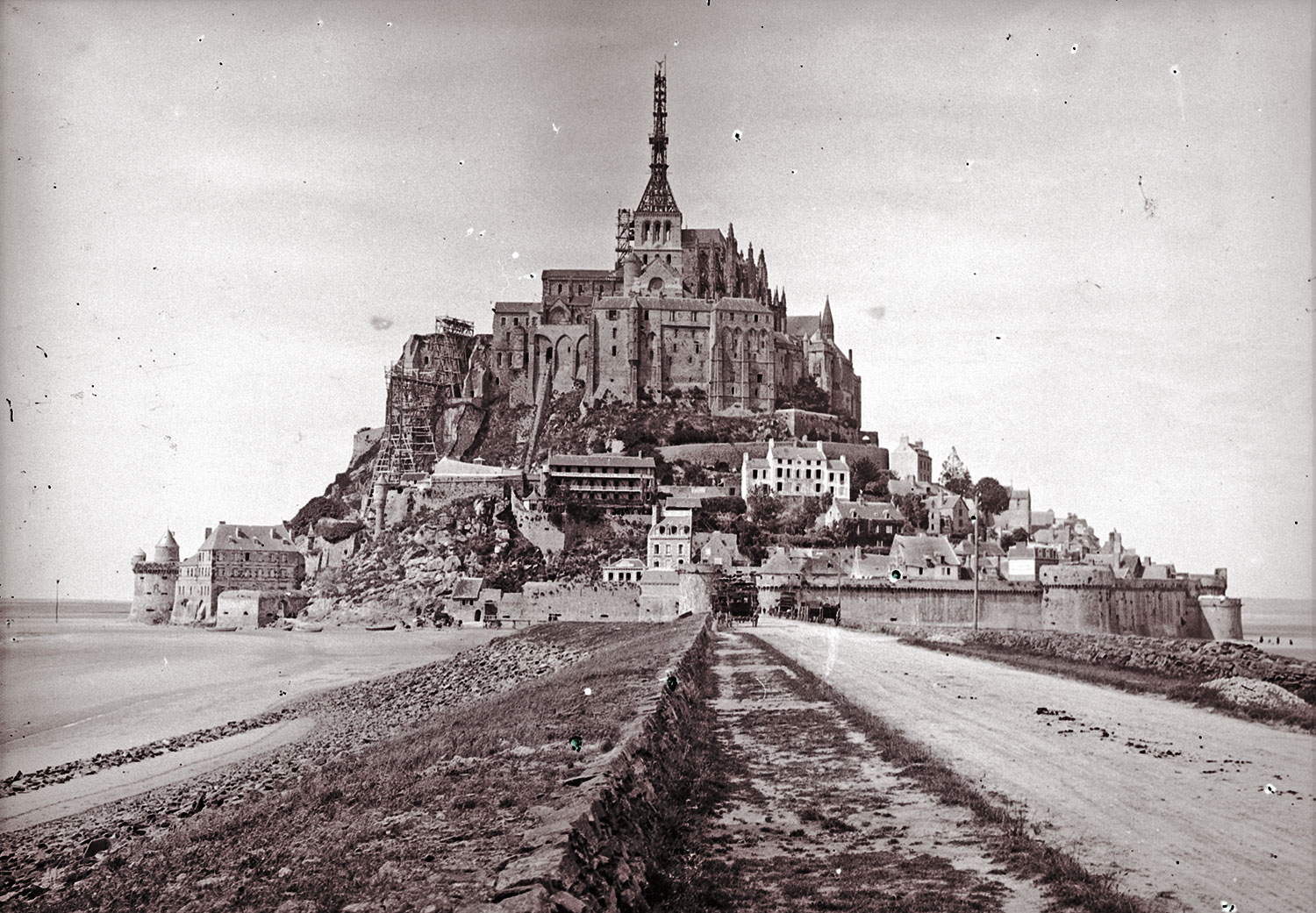 Mont-Saint-Michel dans les années 1900